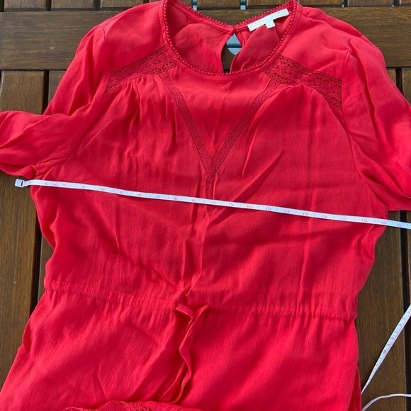 Beautifully braided detail Maje dress in Red Size 3 (Maje) EUC - Picture 9 of 15